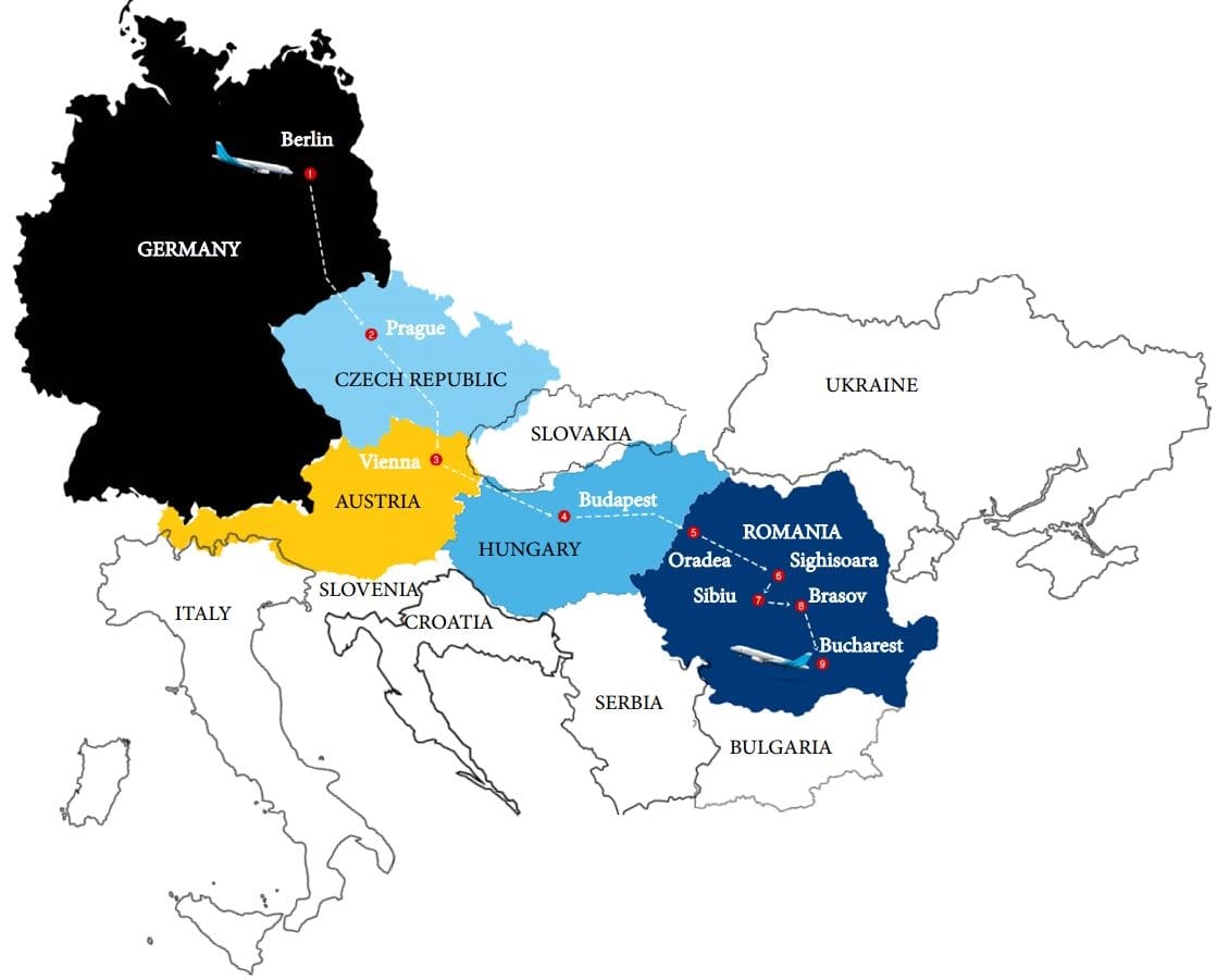 Imperial Capitals of Central and South-eastern Europe